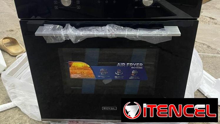 Horno eléctrico empotrable Royal de 24 pulgadas. Freidora de aire