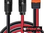 Cable conexión ecoflow a panel solar calibre 12 y 2 m de largo