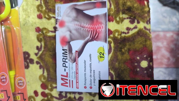 Metocarbamol con Paracetamol Carbafén y metocarbamol con ibuprofeno