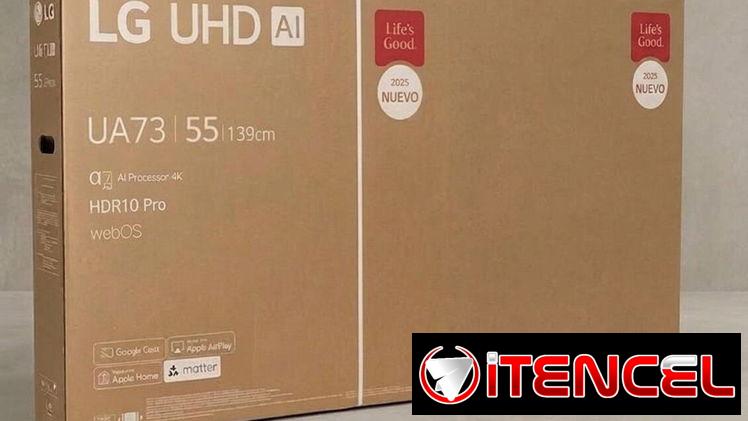 Smart TV 55 Pulgadas LG UA73 AI 4K Smart TV 2025 $560 USD con transporte incluido  Garantía  factura