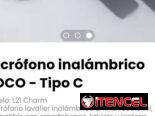 Micrófono inalámbrico HOCO – Tipo C. Modelo: L21 Charm