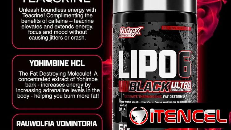 Lipo 6 Black Ultraconcentrado 60cup a 30serv. 58234161 FITNESSARMY