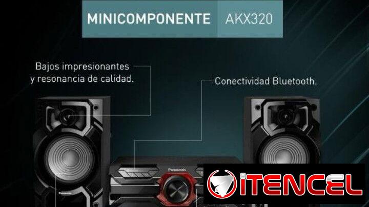 Equipo de música marca Panasonic