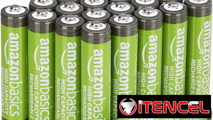 🔋 Baterías AAA Recargables Amazon Basics 850 mAh (Pack 24) – Alto Rendimiento, 500 Ciclos ♻️ Envío + Garantía