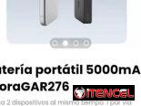 Batería portátil 5000mAh 1HoraGAR276. Modelo: 1Hora GAR276
