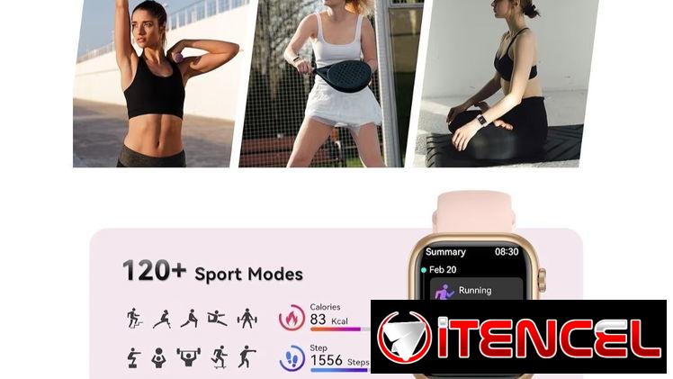 ⌚ Smartwatch QVEQ con Pantalla HD y Llamadas Bluetooth