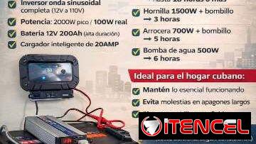 Kit inversor para apagones