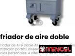 Enfriador de aire doble. Dispositivo de climatización portátil diseñado para refrescar espacios