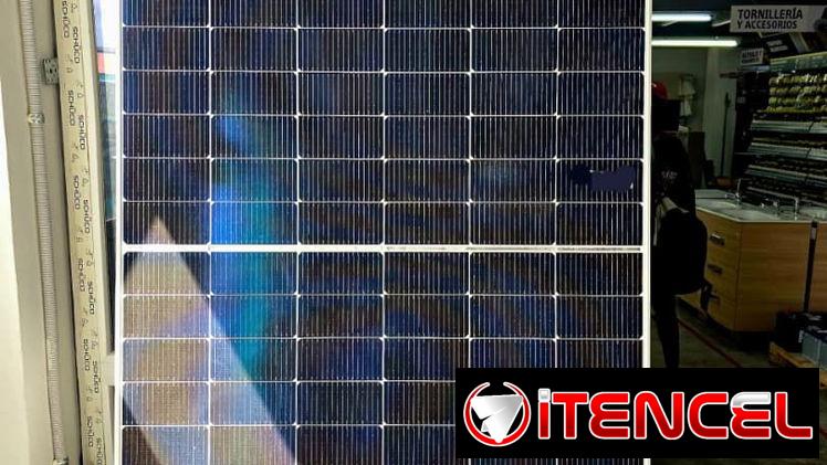 Paneles bifaciales de 580w