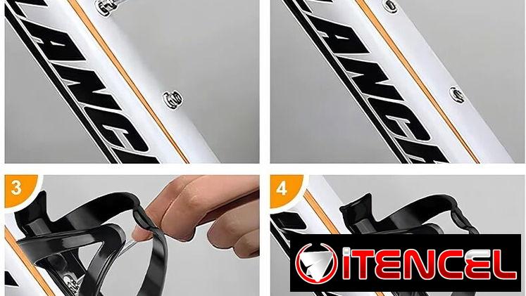 🎌 PORTAPOMOS PARA BICICLETA 🎌 PLASTICOS 🎌 PARA RUTA Y MTB 🎌  5.887.23.60
