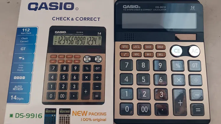 Calculadora Profesional de 14 Dígitos – ¡Nueva en Caja!