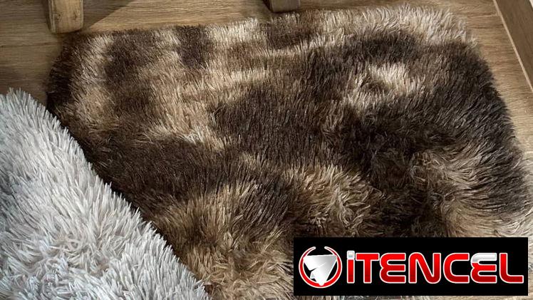 Alfombras De 1 pieza Peludas y antideslizante