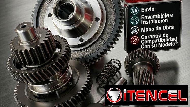 ⚙️⚙️⚙️ KIT COMPLETO DE PIÑONES DE DIFERENCIALES DE TRICICLOS  con MONTAJE INCLUIDO Y GARANTÍA DE FUNCIONALIDAD A DOMICIL