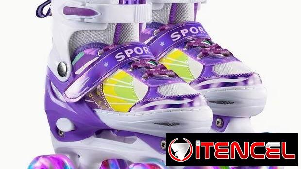 Patines Infantiles 4 ruedas (Talla L) Talla: L (22.9-24.4cm)