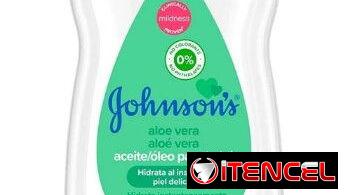 ACEITE DE BEBE JOHNSON & JOHNSON ALOE VERA 300 ML