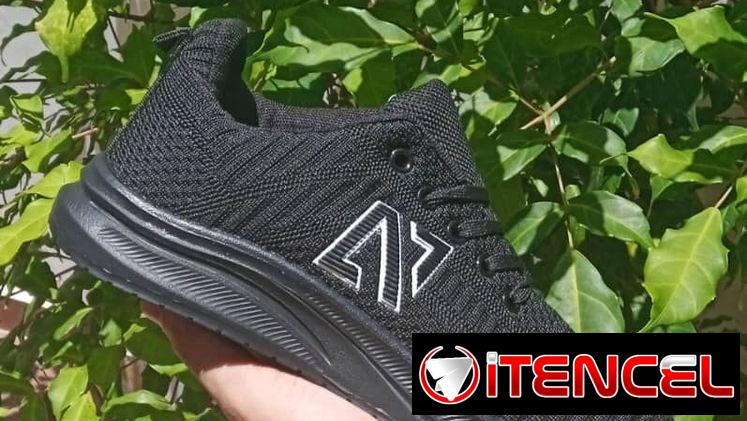 Tenis  Económico detalle rojo, gris, negro azul, blanco, negro