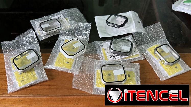 Protector rígido con mica de cristal incluida para Apple Watch Serie 10 y 11 (42mm y 46mm)
