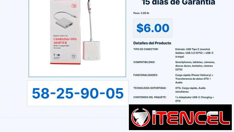 29. CABLE ADAPTADOR USB 3.0+ TIPO C (hembra)- TIPO C VPT#