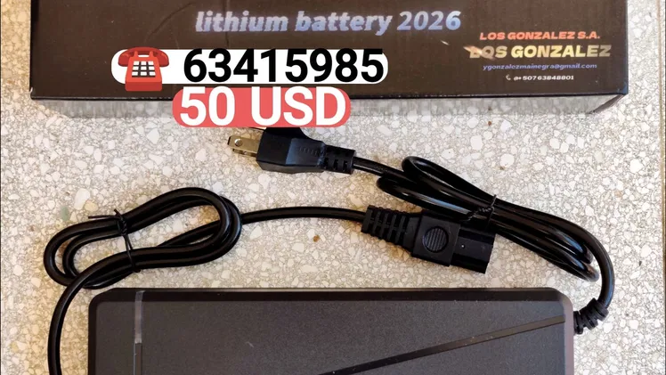 ⭐Cargador Inteligente 72V (5A) para moto eléctrica..Nuevo en caja⭐