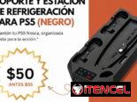Soporte y estación de refrigeración para PS5 (Negro) | videojuegoshabana.com