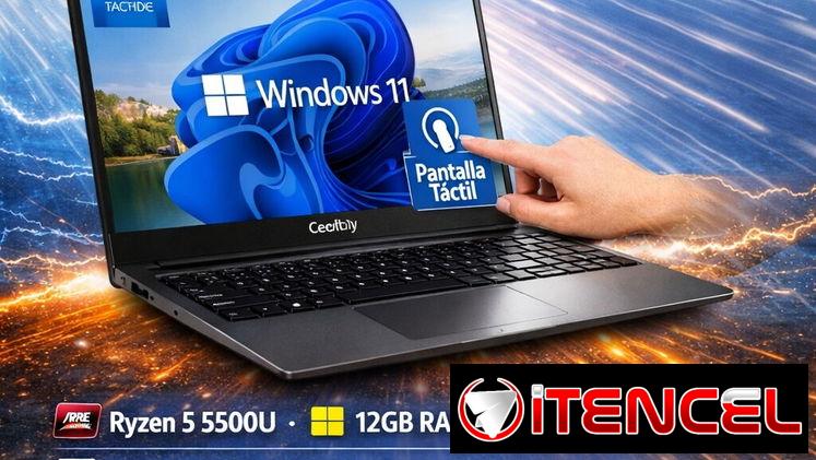 💻 Laptop HP 15 TÁCTIL – ¡Rápida y eficiente! ⚡