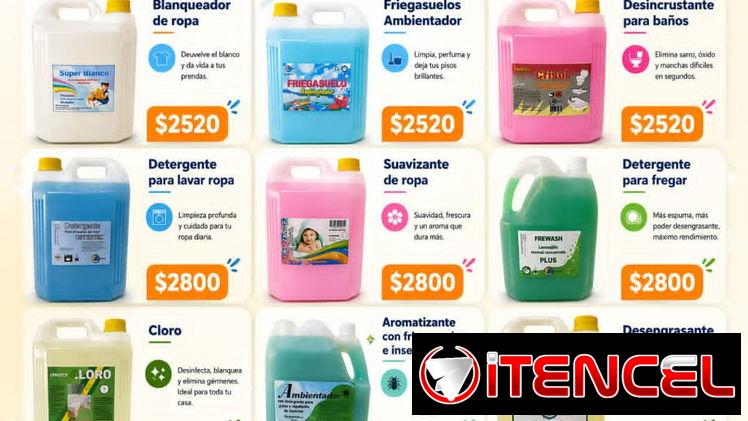 Productos de limpieza