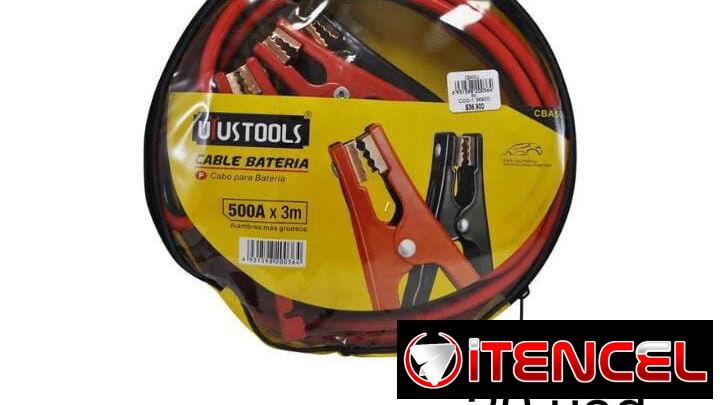 Cable batería de 500A x 3mtrs