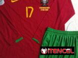 Portugal retro jerseys de futbol