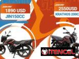 Motos de Combustión Treck trek 125cc 150cc 200cc 250cc MT ACORAZADA JIN KRATHOS KRATOS scooter