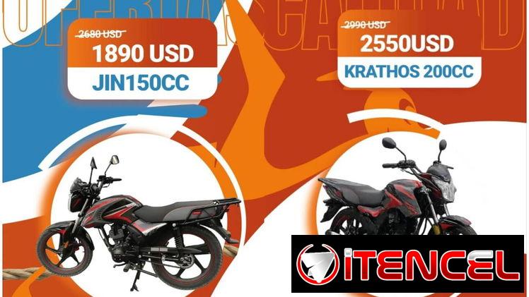 Motos de Combustión Treck trek 125cc 150cc 200cc 250cc MT ACORAZADA JIN KRATHOS KRATOS scooter