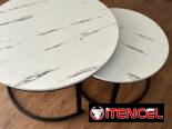 Mesa de centro doble