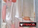 Set de cuchillos de 5 piezas marca KUNSION hoja dura en 5500cup