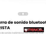 Barra de sonido bluetooth ARISTA. Compatible con TV, PC, laptop, consolas de juego y teléfonos