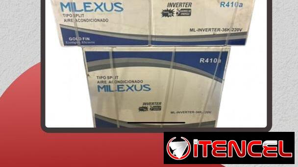 Split MILEXUS inverter de 3 tonelada 220V