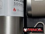Termo metálico con tres tazas