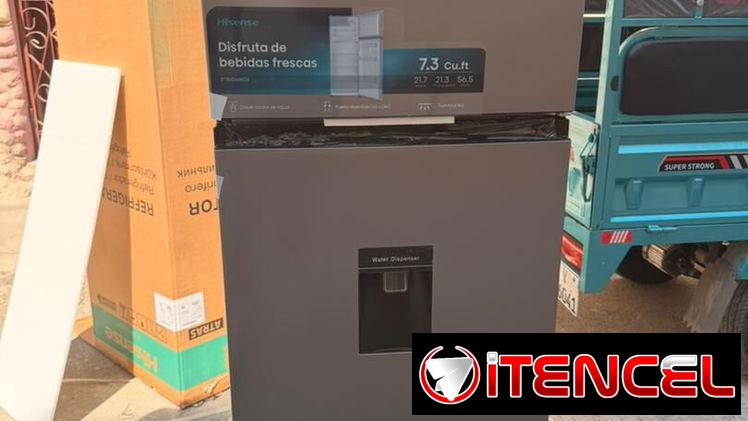 Refrigerador de 7.3 pies HISENSE 🏷️ precio 330 USD con factura garantía y mensajería incluída en municipios céntricos d