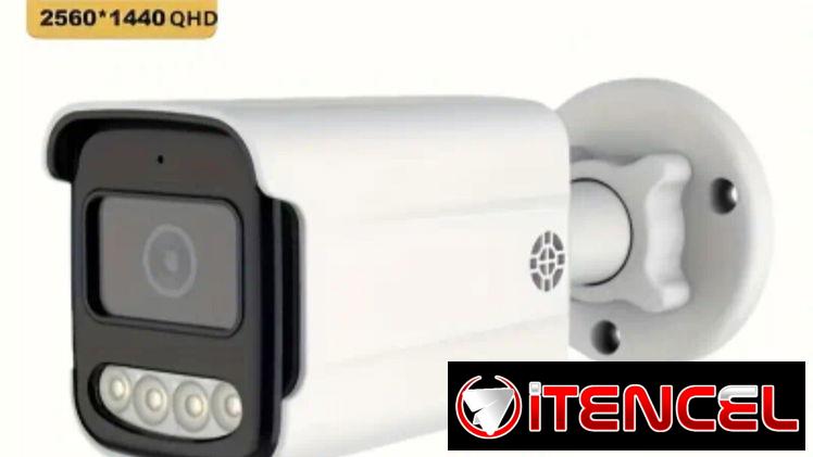 Camara IP POE 4MP Full Color, Audio, H265, lente 2.8mm 58757374