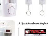 👀​ ALARMA PARA CASA O LOCAL CON SENSOR DE MOVIMIENTO 👀​ INFRAROJA 👀​ + 2 MANDOS 👀​ 105dB 📍​📍​📍​ 5.887.23.60