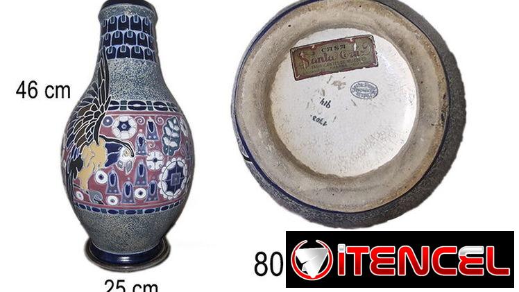 Jarrón de Mayólica en venta