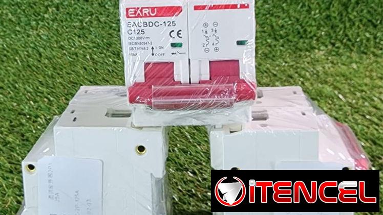 Breaker DC de Alta Capacidad 125A Seguridad de Grado Industrial para Sistemas Solares y Baterías