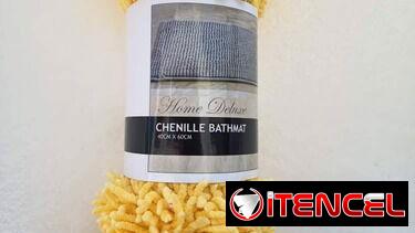 Alfombra de Chenilla – $ 10 USD  ✅ Fabricada en poliéster de chenilla, suave y absorbente. 📞56249037