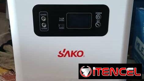 Todo en uno Saco Batería de 2Kw Inversor de 1000W