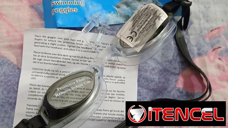 Caretas, gafas de natación para playa y piscina, incluye tapones para los oídos