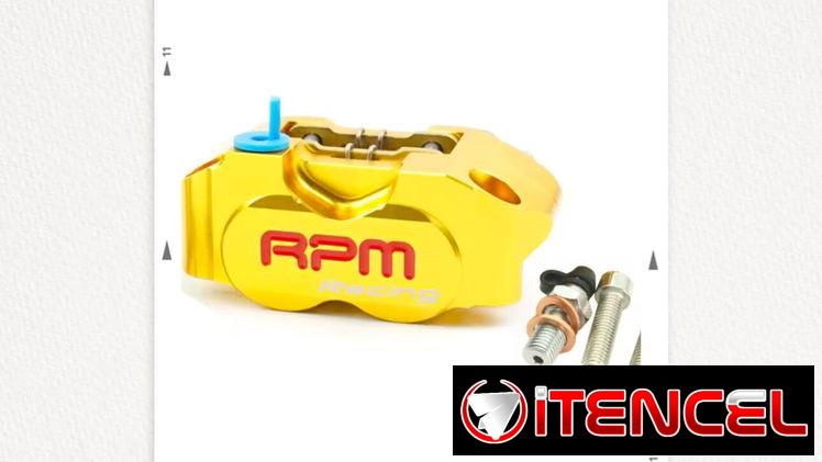 Juego de Pinzas rpm dobles y delantera total doy 3 pinzas con sus soportes el doble trasero y el delantero y todos sus c
