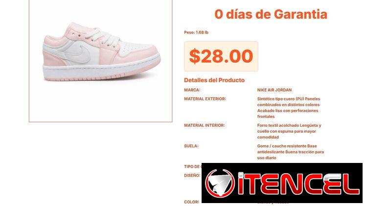 Tenis Nike Air Jordan Blanco-Rosado: Tu Aliado en Estilo Diario $28 VPT#-0325