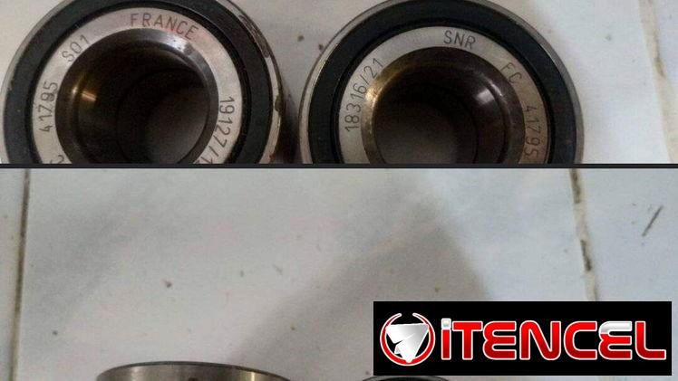 Rodamientos traseros 55x25x43para Renault Sandero, Lada Vesta, Largus