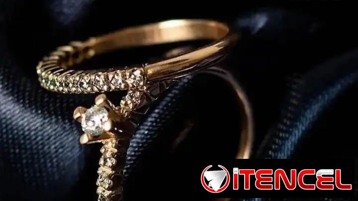 Dbrillan Anillos de compromiso y joyería de oro de alta calidad y tecnología real (kinetica)
