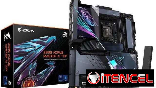 🎮 Intel 🎮 Board Gigabyte Z890 Aorus Master AI TOP 🎮 20+1+2VRM🔹110A🔹9500mt🔹PCIe5 x16🔹M.2 Gen5🔹4xM.2🔹4xSATA 📦0km