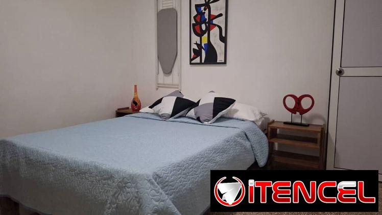 🛋️Renta Lineal Apartamento con Vista al Mar de 2 Cuartos en El Vedado REF 1421