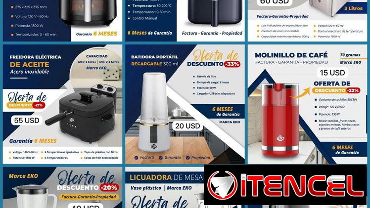 ⭐️ELECTRODOMÉSTICOS: Ollas, arrocera, refri, nevera, fogones, filtro, lavadora, batidoras, frezzer, freidora, ventilador